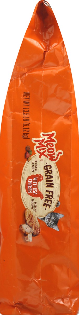 slide 3 of 13, Meow Mix With USA Chicken Cat Food 13.5 lb, 13.5 lb