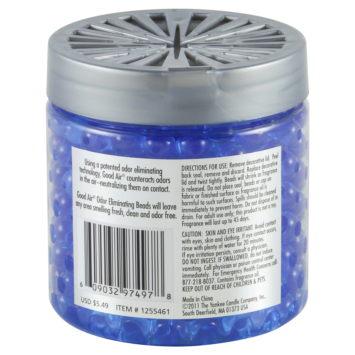 slide 2 of 2, Yankee Candle Good Air Odor Eliminating Beads Just Plain Clean, 1 ct