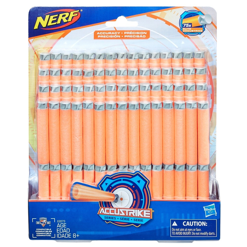 slide 3 of 3, Nerf N-Strike Elite AccuStrike Series Refill, 75 ct