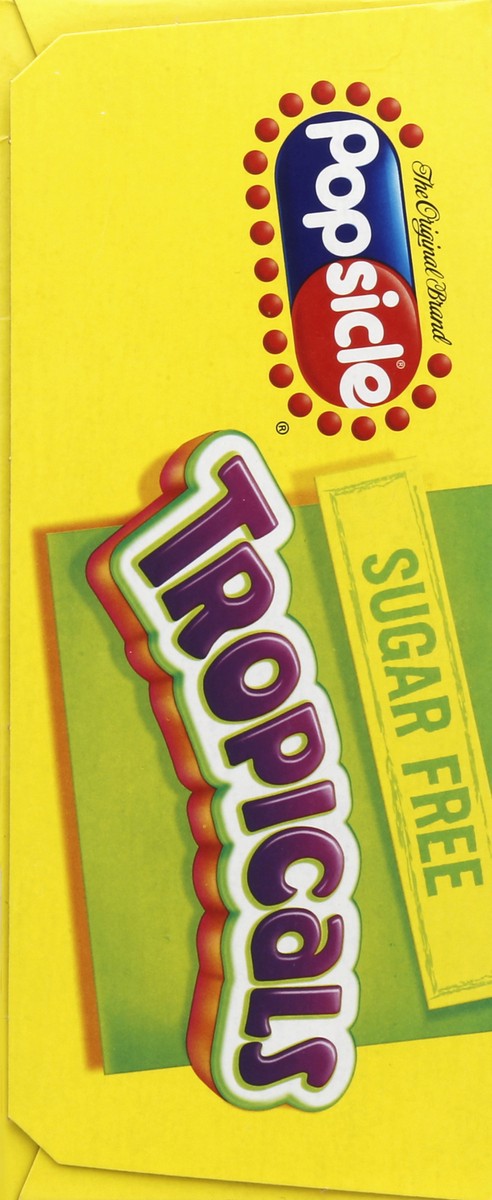 slide 4 of 6, Popsicle Tropicals Sugar-Free Ice Pops, 20 ct