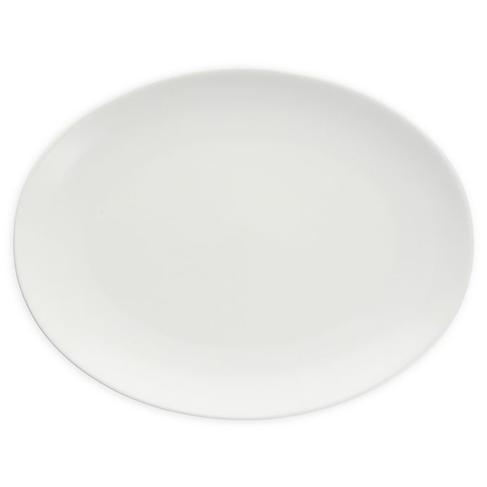 slide 1 of 4, Fortessa Trilliant Oval Platter - White, 13.5 in