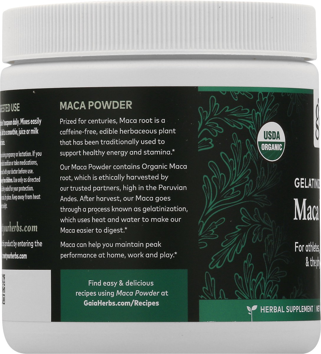slide 5 of 7, Gaia Herbs Maca Powder, 1 ct
