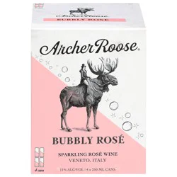 Archer Roose Bubbly Rose 4 - 250 ml Cans