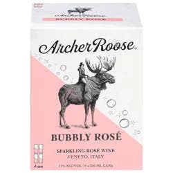 Archer Roose Bubbly Rose 4 - 250 ml Cans