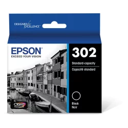 Epson 302 Single Ink Cartridge - Black (T302020-CP)