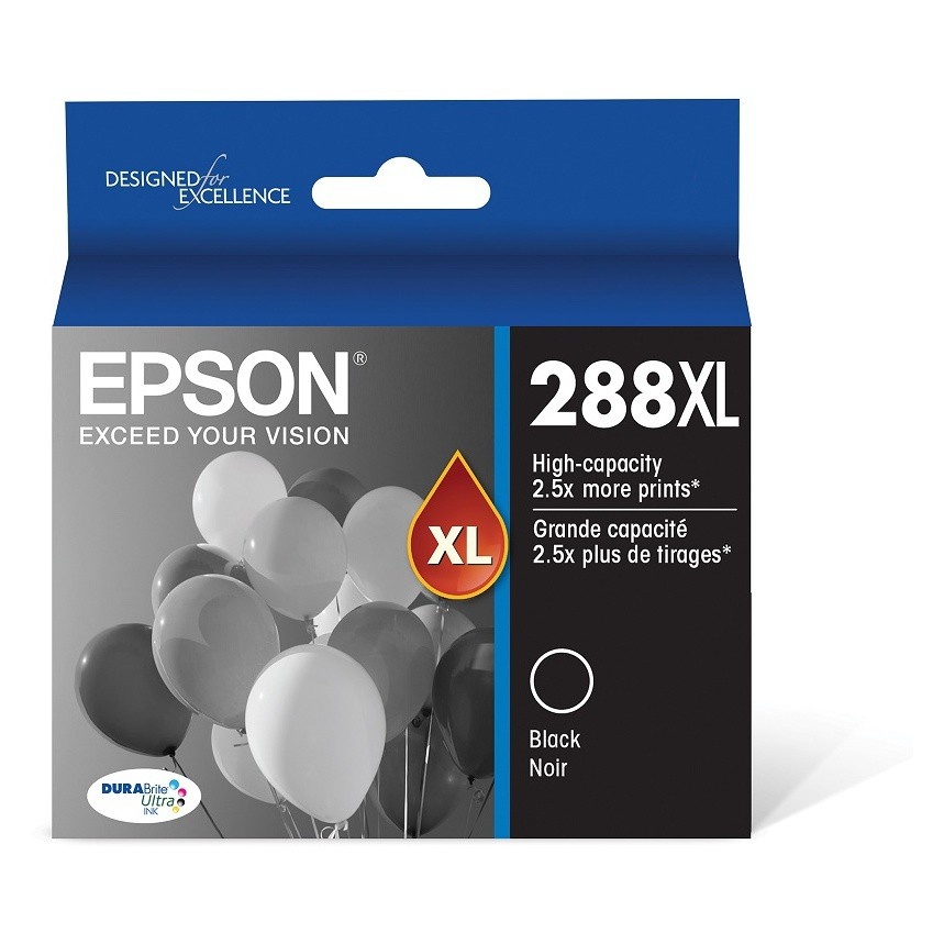 slide 1 of 5, Epson 288XL Single Ink Cartridge - Black (T288XL120-CP), 1 ct