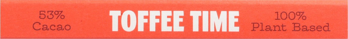 slide 10 of 13, TCHO Toffee Time Milk Chocolate with Bits of Plant Based 3 - 0.83 oz Bars, 3 ct