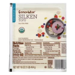 GreenWise Organic Silken Tofu