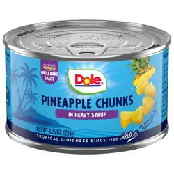 Dole Pineapple Chunks, in Heavy Syrup