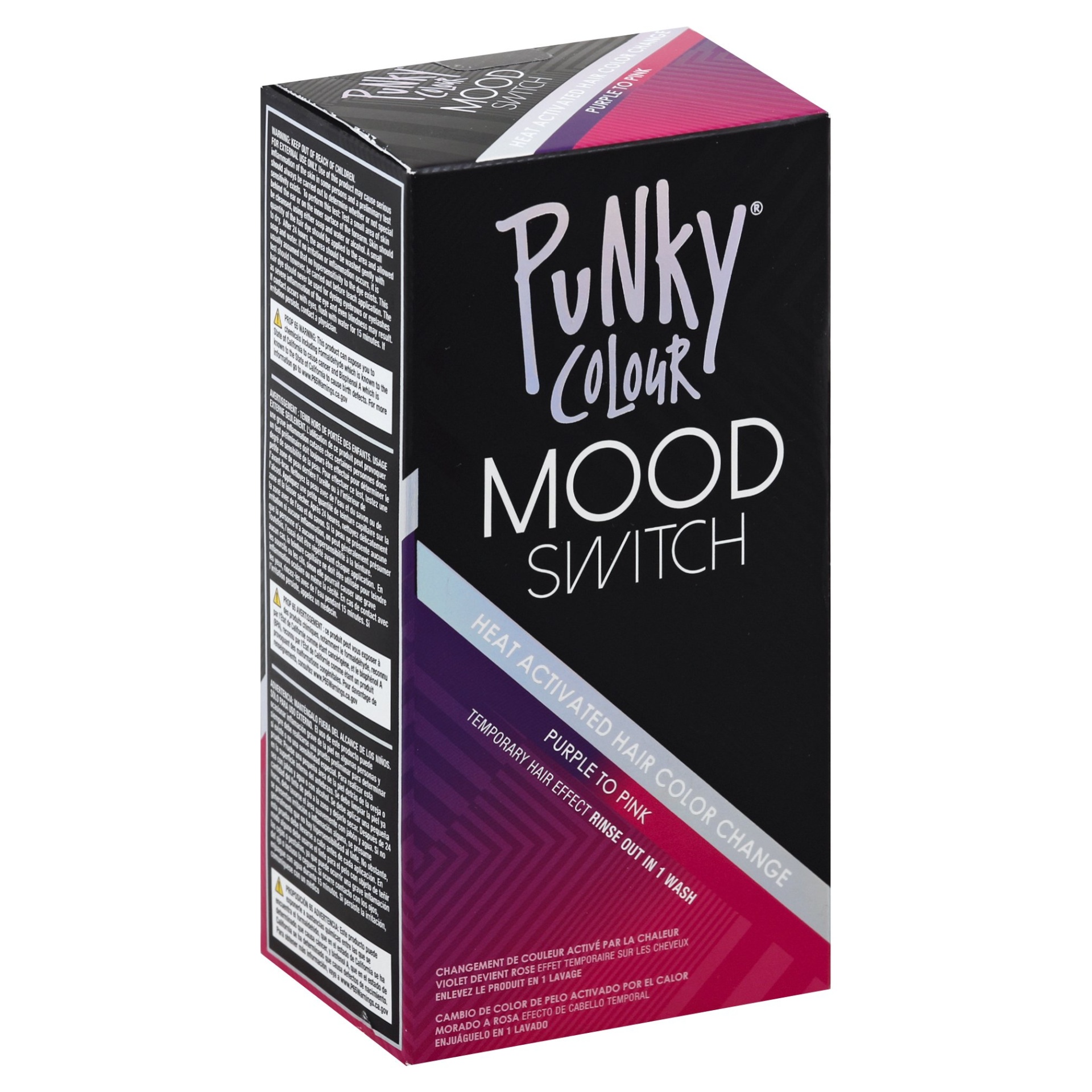 slide 1 of 1, Punky Colour Mood Color Temporary Hair Color - Purple To Pink, 2 oz