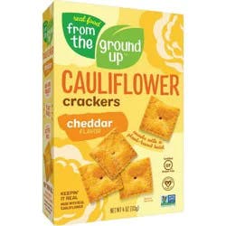 From the Ground Up™ cauliflower crackers, cheddar