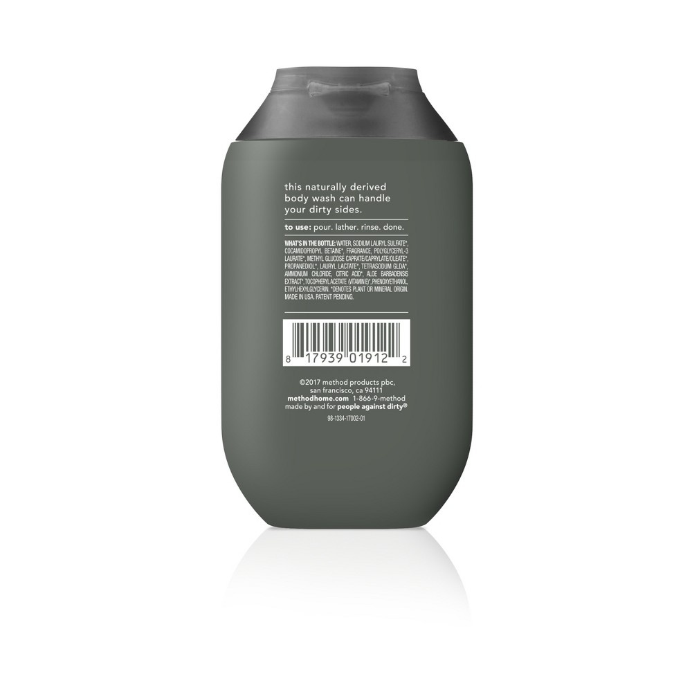 slide 2 of 2, method Cedar and Cypress Men's Trial Size Body Wash, 3.4 oz