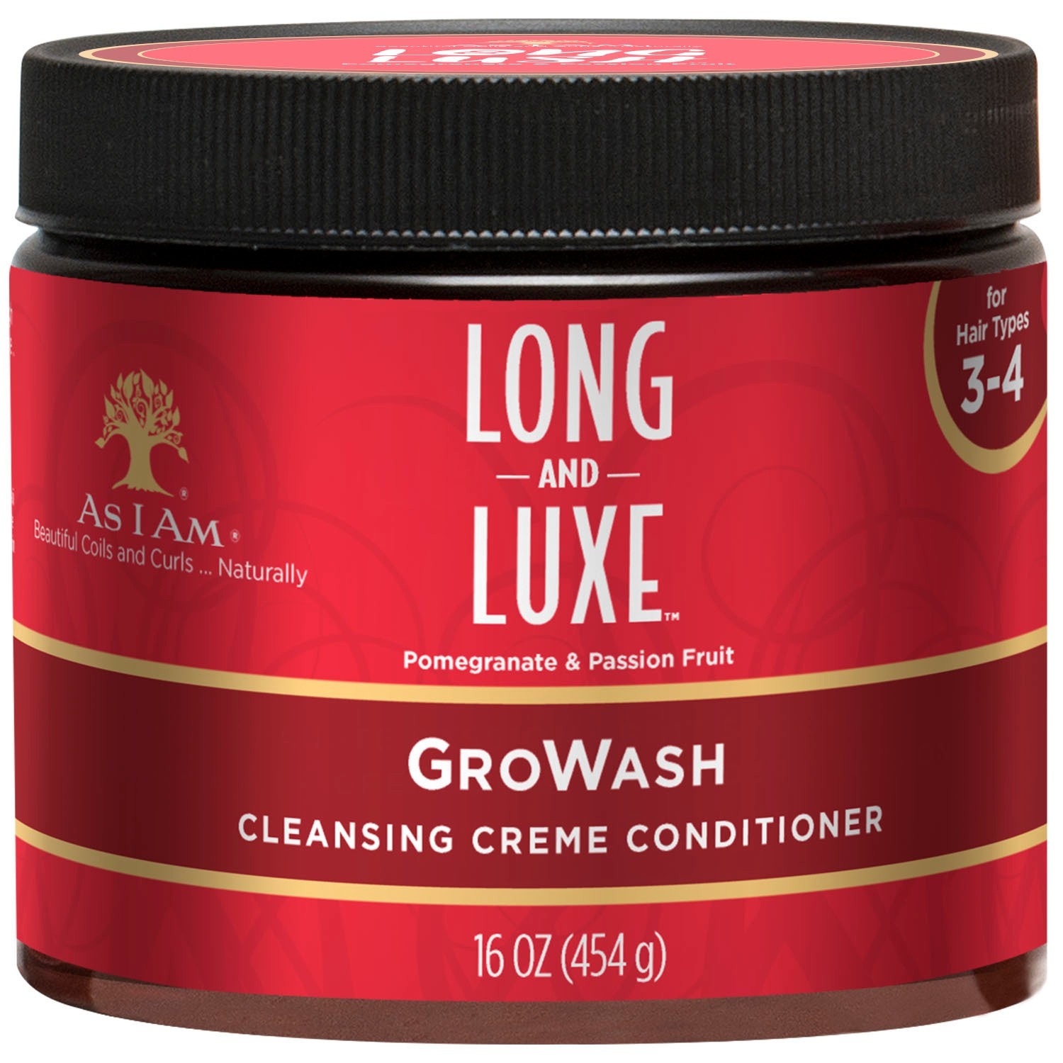 slide 1 of 1, As I Am Long & Luxe Growash Conditioner, 16 oz