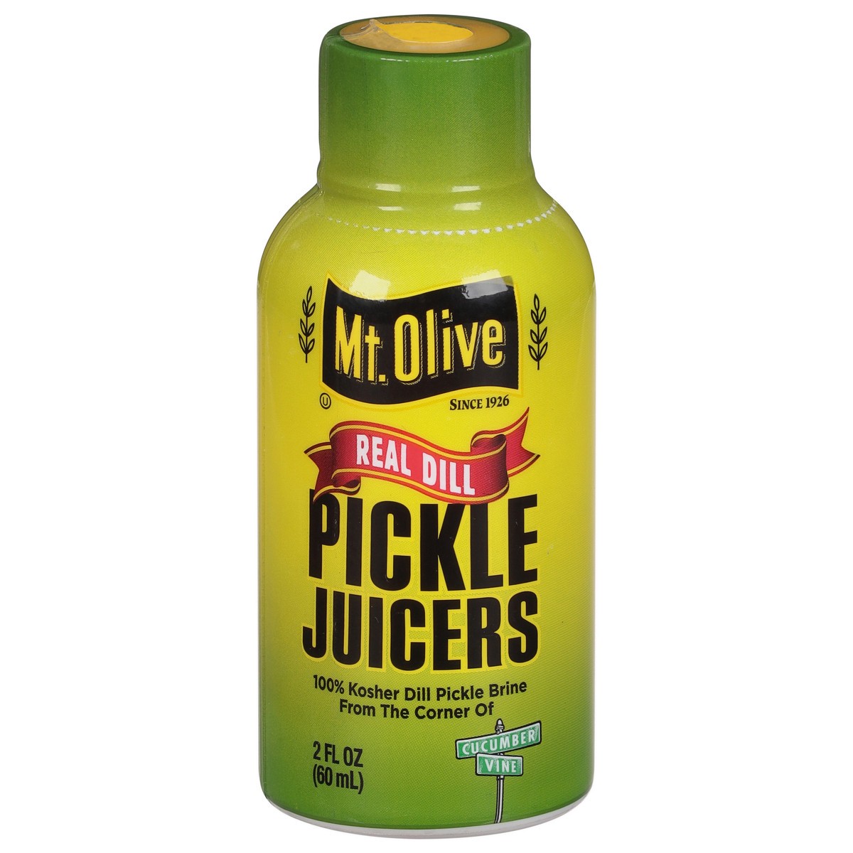 slide 1 of 7, Mt. Olive Real Dill Pickle Juicers 2 fl oz, 2 fl oz