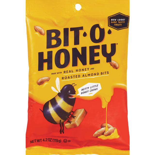 slide 1 of 1, Spangler Bit O Honey, 4.2 oz