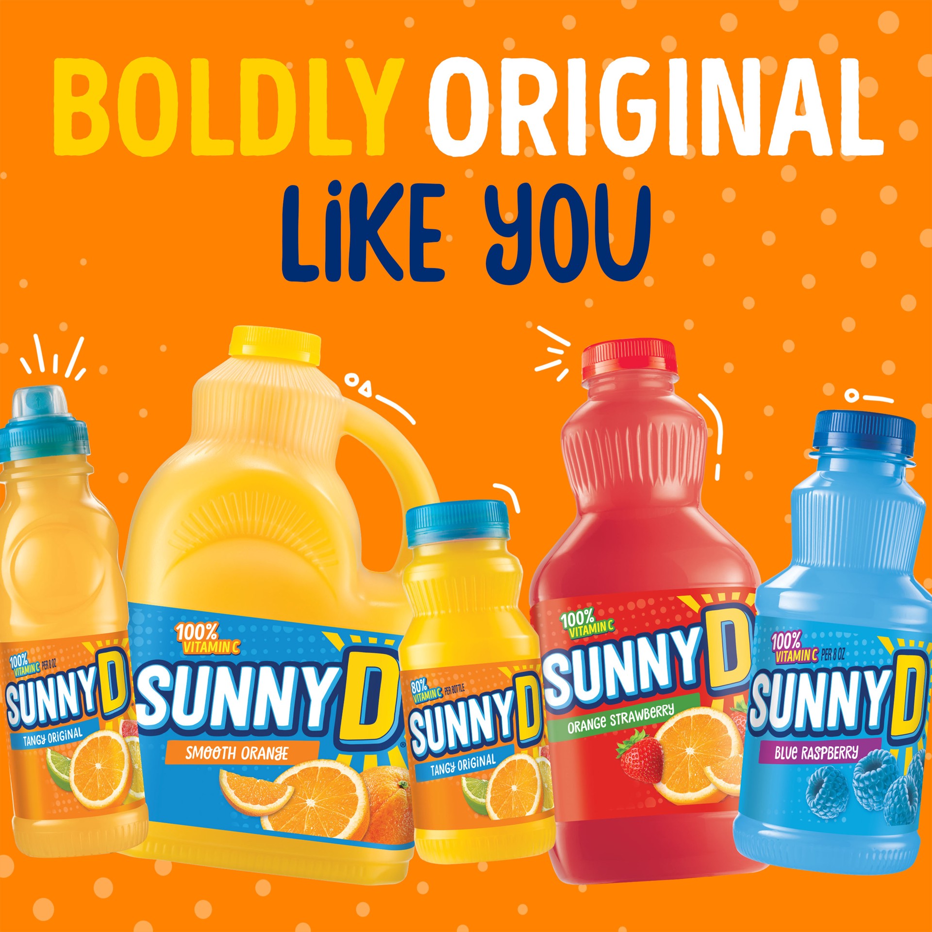 slide 4 of 5, SUNNYD Orange Peach Juice Drink- 64 oz, 64 oz