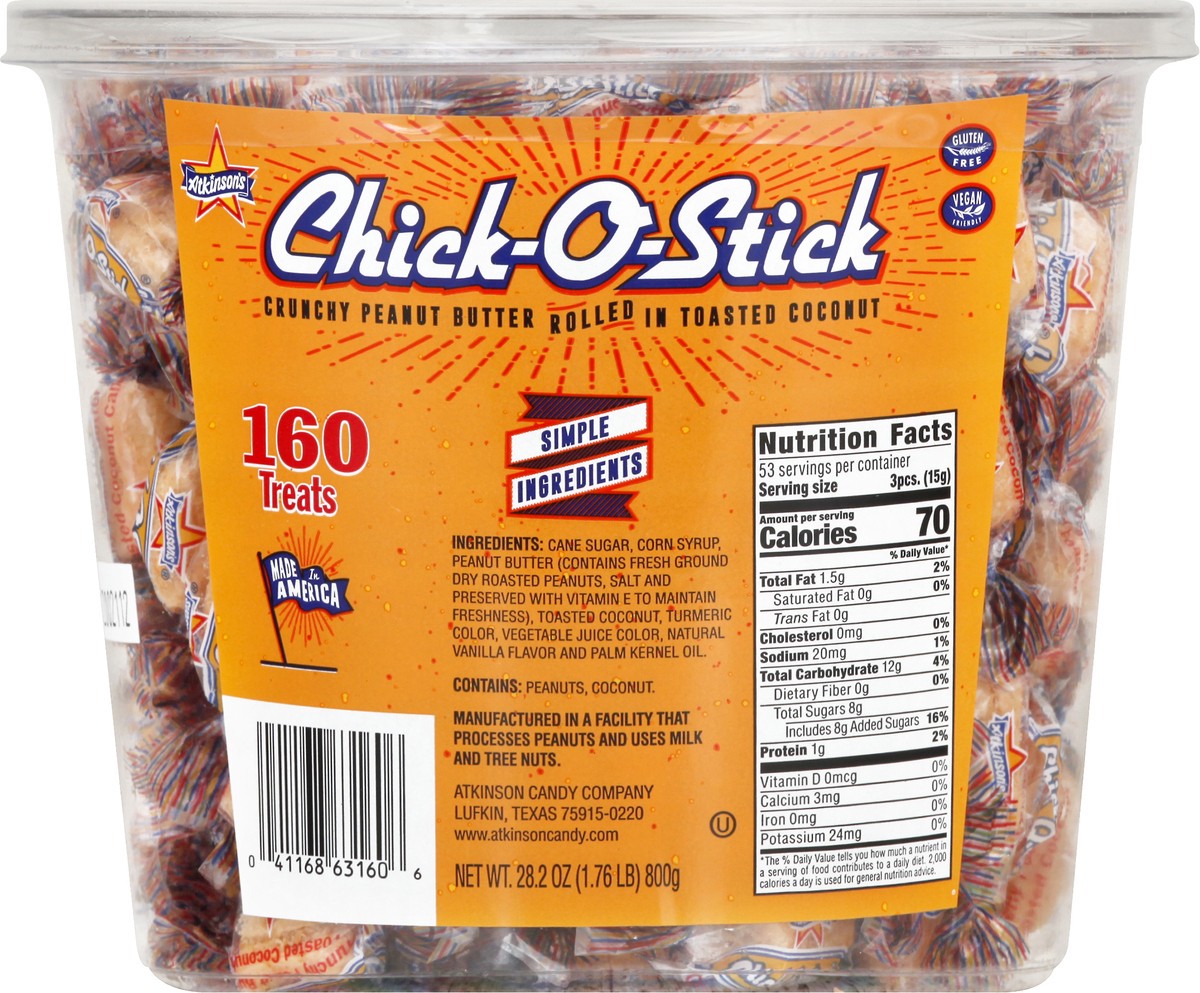 slide 3 of 9, Chick-O-Stick Candy 160 ea, 160 ct