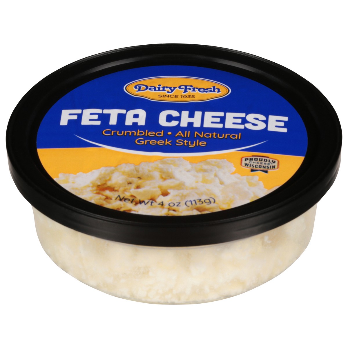slide 3 of 13, Dairy Fresh Feta Cheese, Crumbled - 4 oz, 4 oz