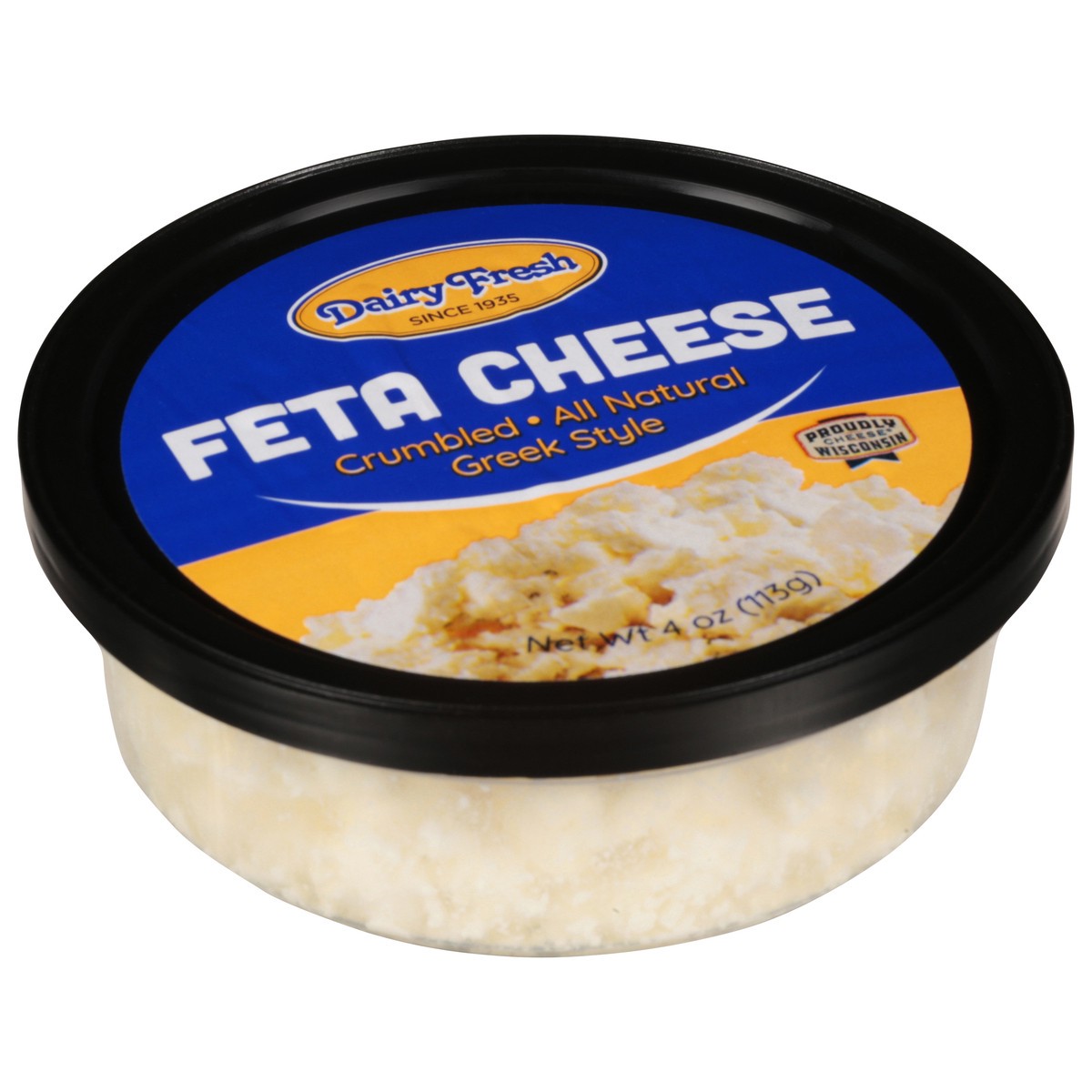 slide 13 of 13, Dairy Fresh Feta Cheese, Crumbled - 4 oz, 4 oz