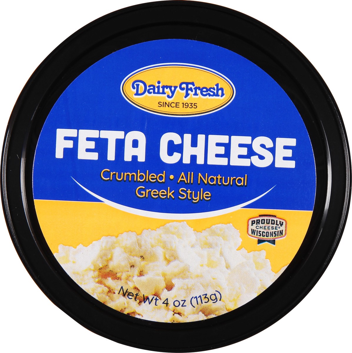 slide 12 of 13, Dairy Fresh Feta Cheese, Crumbled - 4 oz, 4 oz
