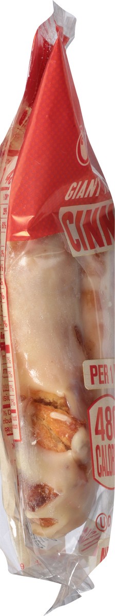 slide 11 of 14, Otis Spunkmeyer Giant Iced Cinnamon Roll 4 oz, 4 oz