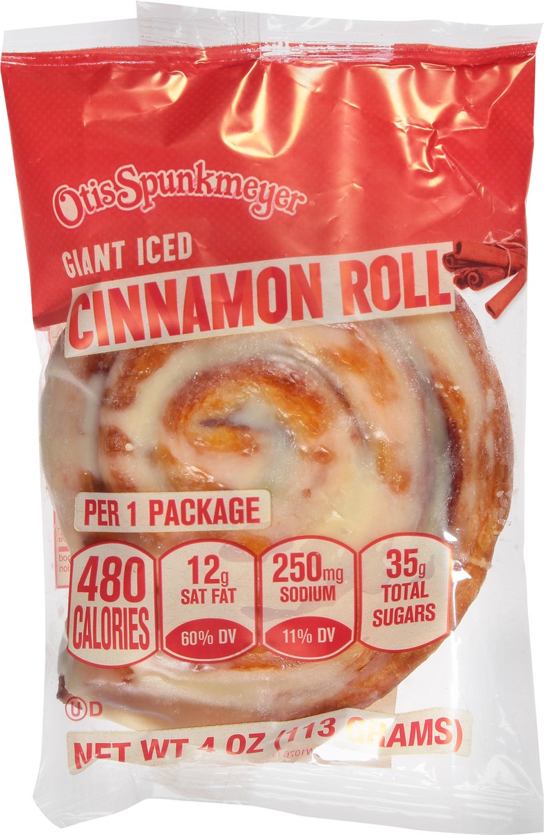 slide 10 of 14, Otis Spunkmeyer Giant Iced Cinnamon Roll 4 oz, 4 oz