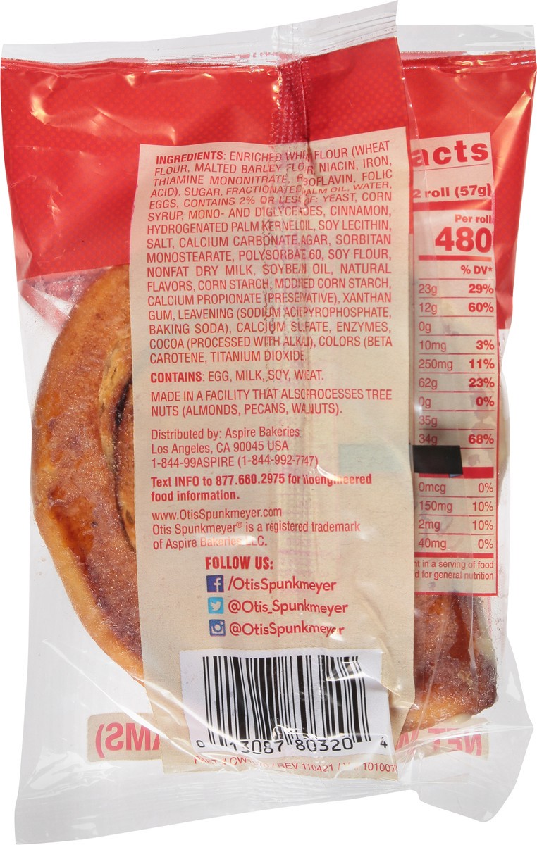 slide 5 of 14, Otis Spunkmeyer Giant Iced Cinnamon Roll 4 oz, 4 oz