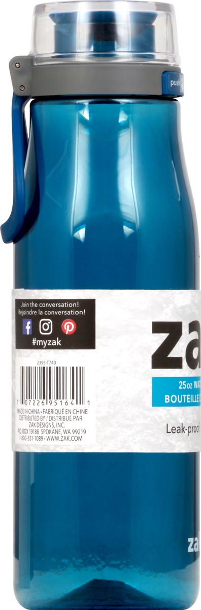 slide 2 of 6, Zak! Designs Water Bottle, 25 Ounce, 25 oz