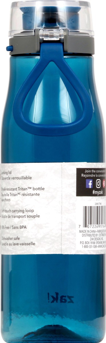 slide 4 of 6, Zak! Designs Water Bottle, 25 Ounce, 25 oz