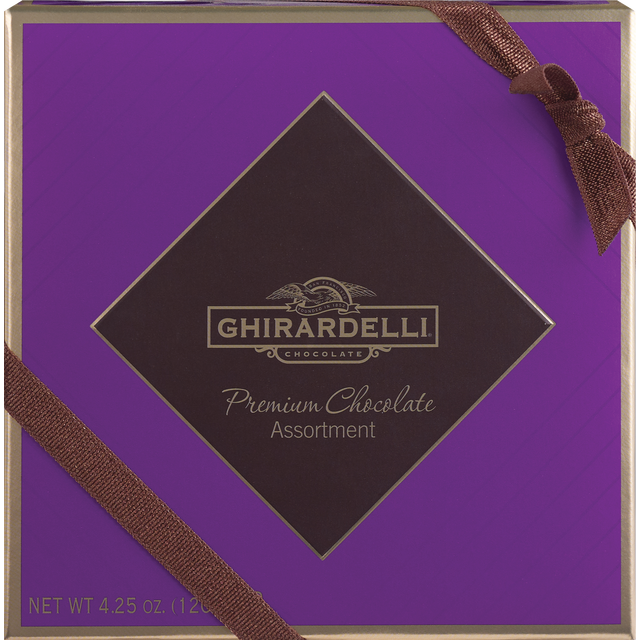 slide 1 of 1, Ghirardelli Premium Assorted Chocolate Squares, 4.25 oz