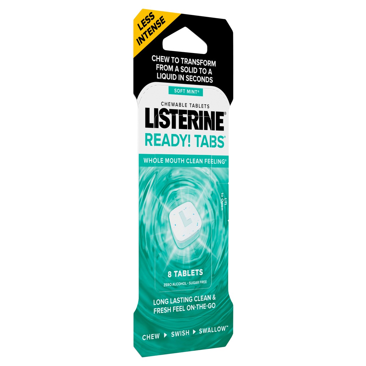 slide 1 of 10, Listerine Mouthwash, Mint, 8 ct
