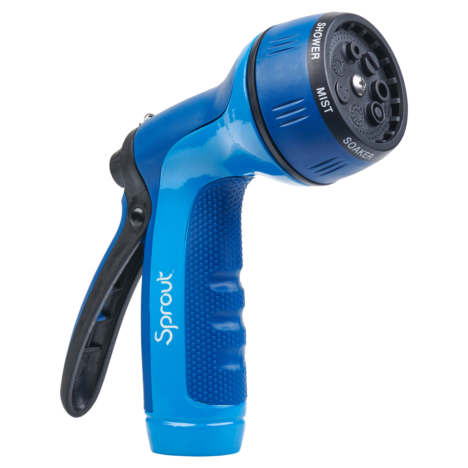 slide 1 of 1, SPROUT Blueberry Blue Metal 7-Pattern Nozzle, 1 ct