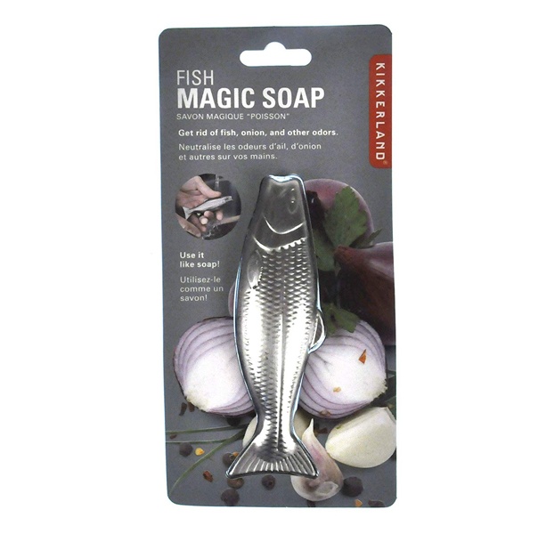 slide 1 of 1, Kikkerland Fish Magic Soap, 1 ct