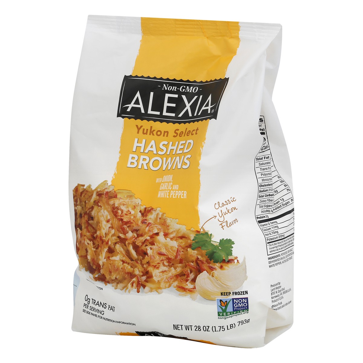 slide 11 of 13, Alexia® frozen Yukon select hashed browns, 28 oz