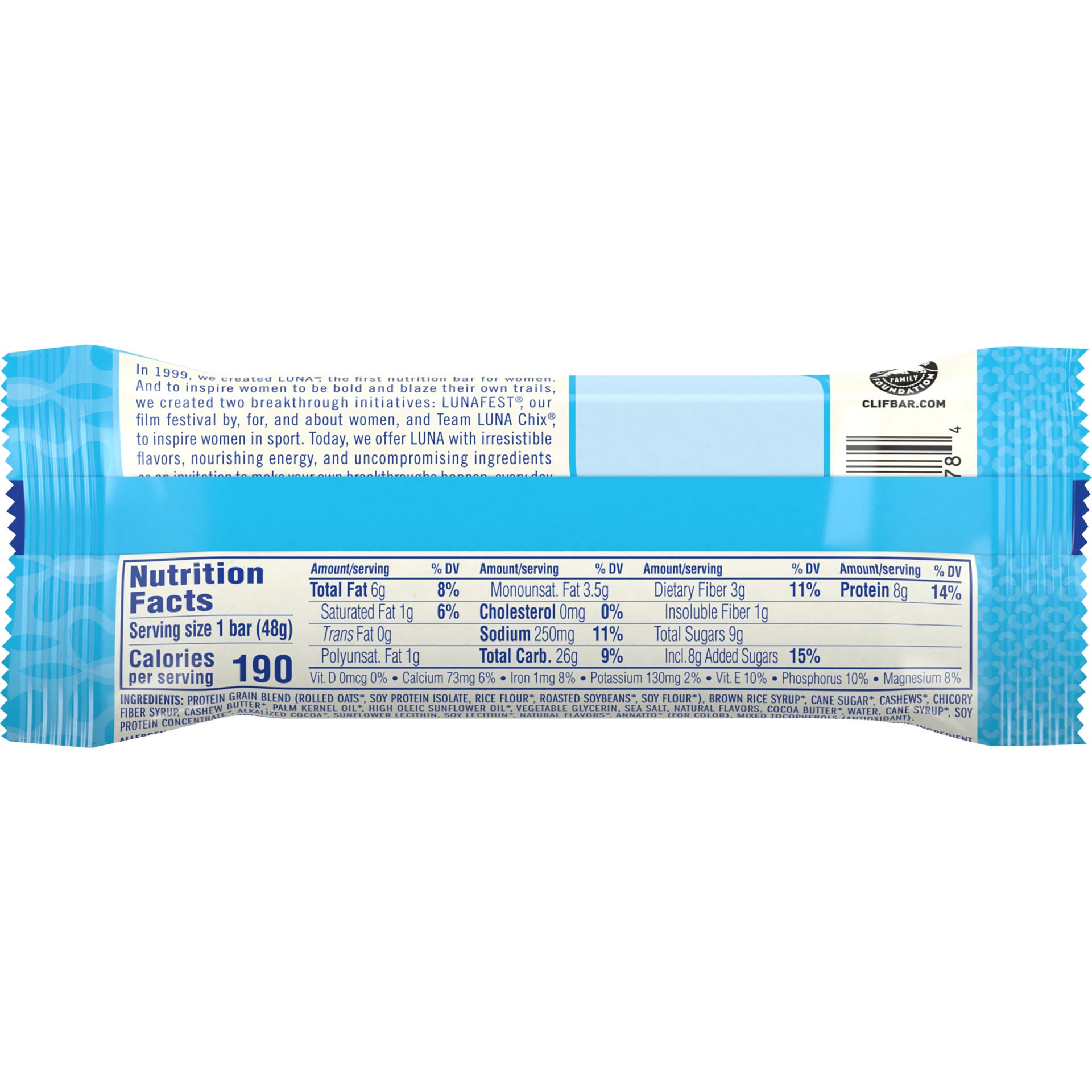 slide 6 of 6, Luna Sea Salt Caramel Bar - 1.69 oz, 1.69 oz