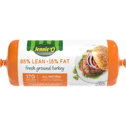 JENNIE-O Ground Turkey 85% Lean / 15% Fat - 3 lb. chub