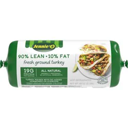 JENNIE O TURKEY STORE Jennie-O 90% Lean Fresh Ground Turkey, 48 Oz Chub