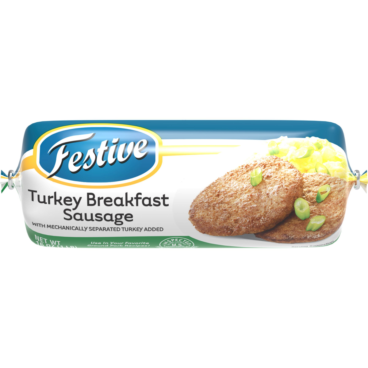 slide 1 of 13, JENNIE O TURKEY STORE Festive Breakfast Lover's Turkey Sausage, 16 oz, 16 oz