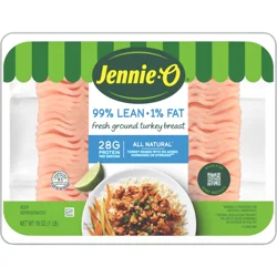 JENNIE O TURKEY STORE Jennie-O Fresh Ground Turkey Breast 99% Extra Lean, 16 Oz.