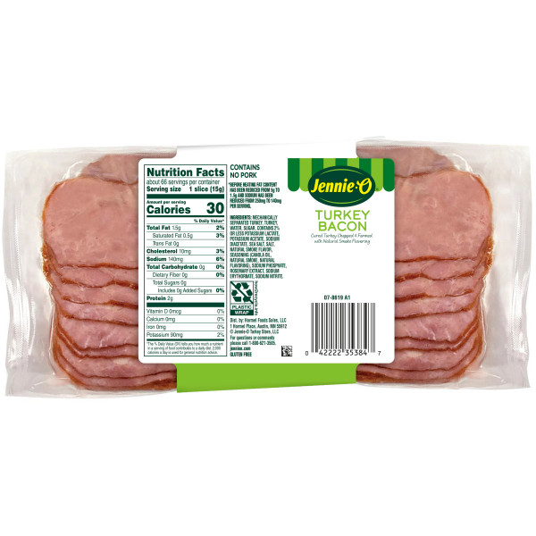 slide 16 of 17, JENNIE O TURKEY STORE Jennie-O Turkey Bacon, 12 oz, 12 oz