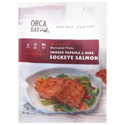 Orca Bay Foods Smoked Paprika & Herb Sockeye Salmon 16 oz