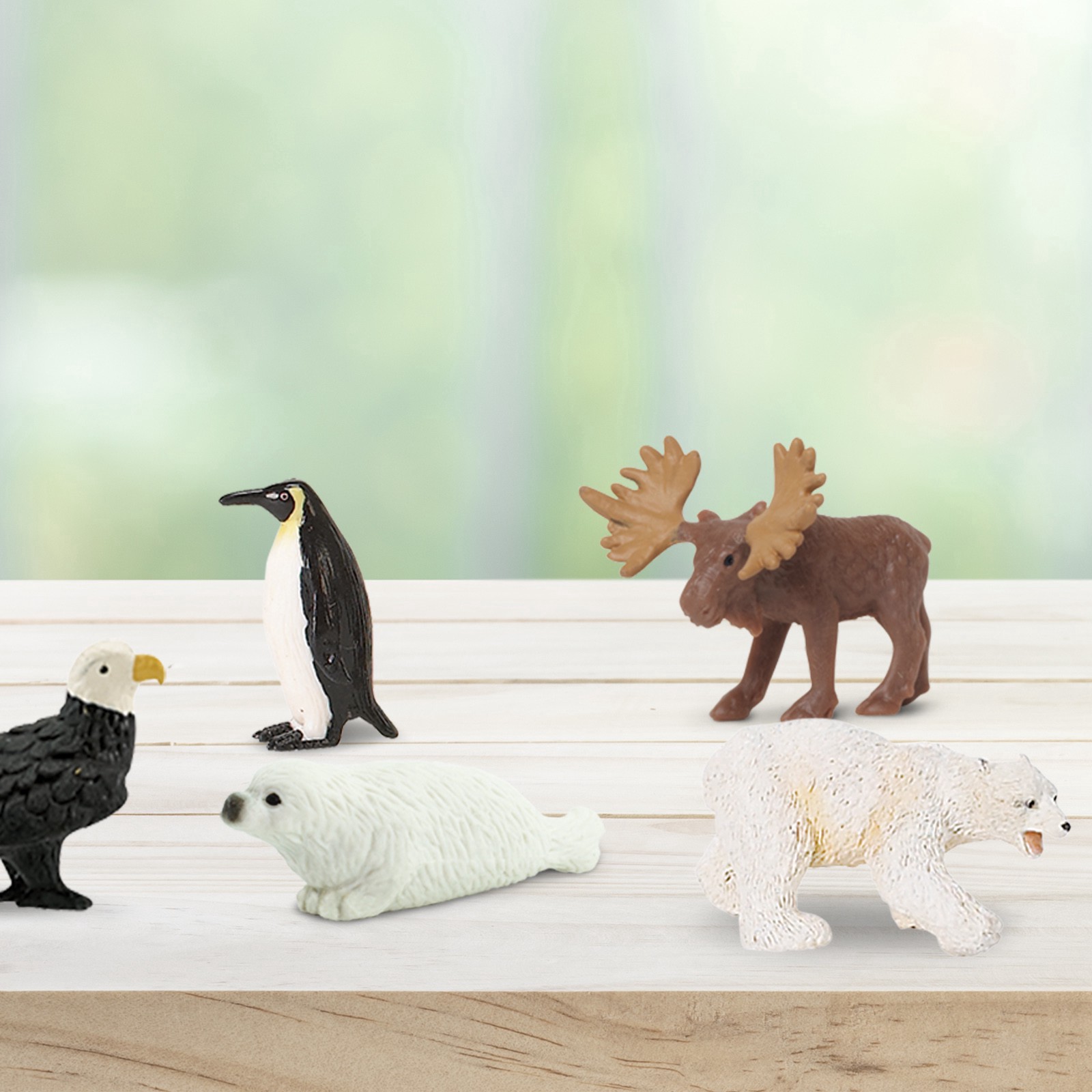 slide 2 of 5, Safari Ltd. Safari Ltd Good Luck Minis Arctic Fun Pack, 4.02 in x 3.74 in x 0.39 in