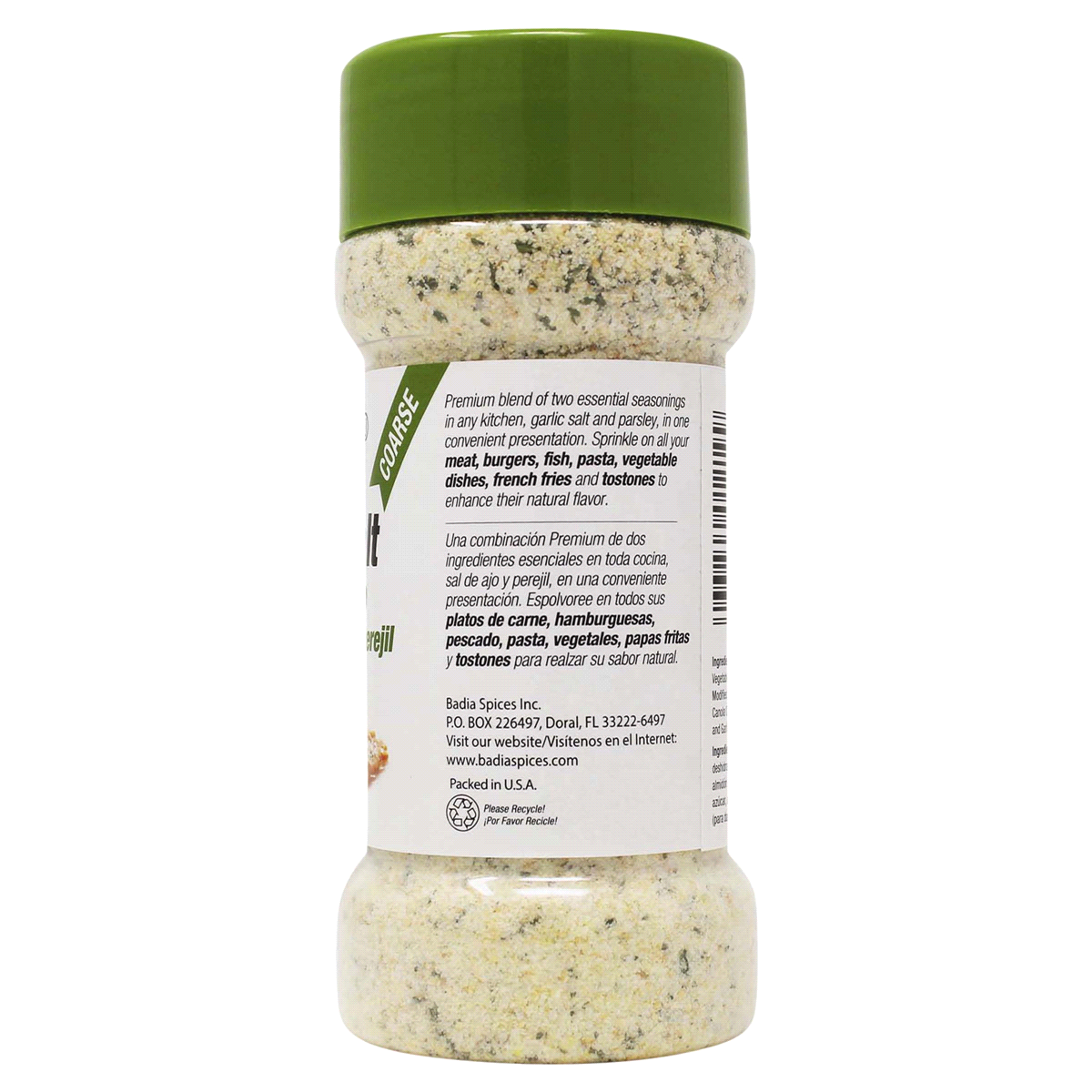 slide 13 of 21, Badia Coarse Garlic Salt with Parsley, 11 oz