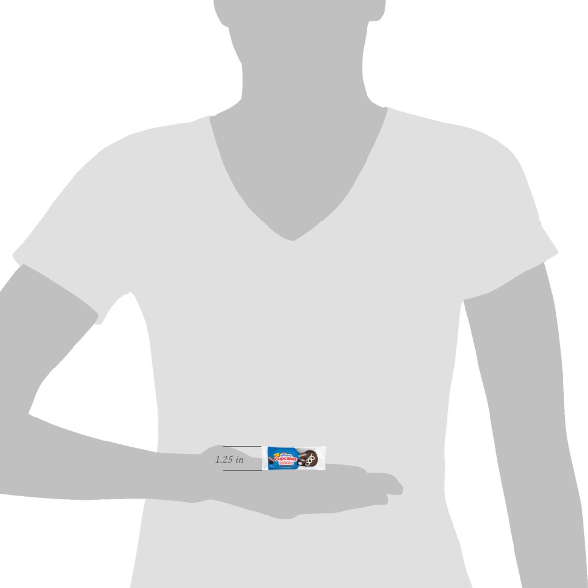 slide 12 of 15, Hostess Cupcakes Minis, Chocolate Snack Cakes, 2.04 Oz. Pouch (3 Ct.), 3 ct