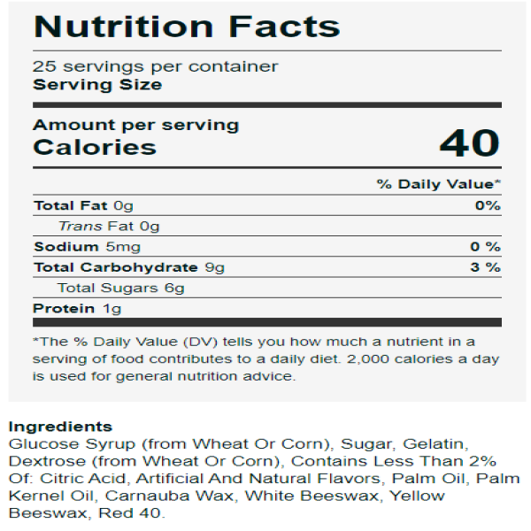 slide 3 of 5, Haribo Valentine Exchange Goldbears Gummies, 25-Count, 1 ct