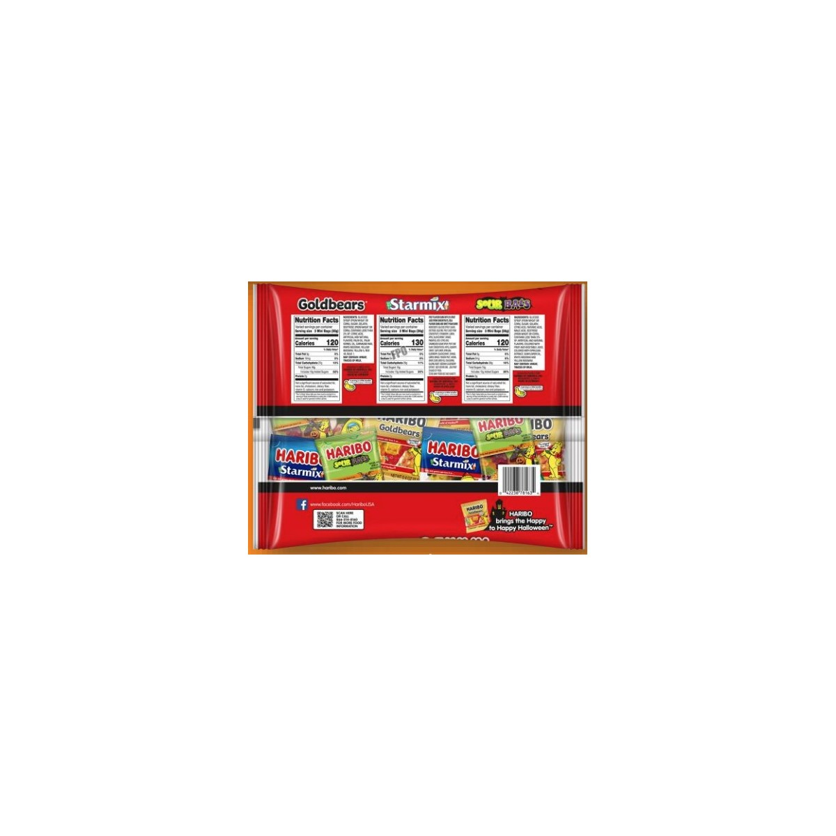 slide 2 of 2, Haribo Halloween Trick Treat Trio - 18 Oz, 18 oz