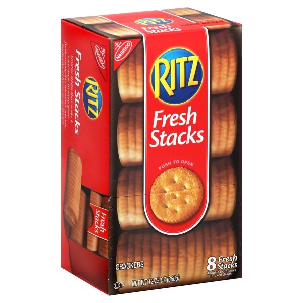 slide 1 of 6, Ritz Crackers 8 ea, 8 ct