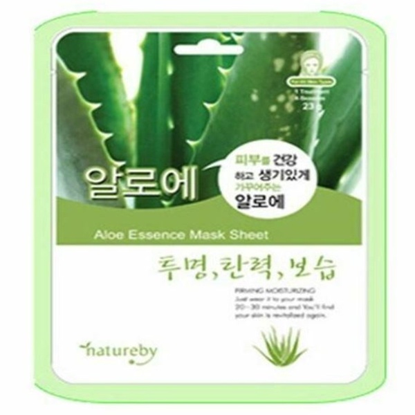 slide 1 of 1, Natureby Aloe Mask Sheet, 1 ct