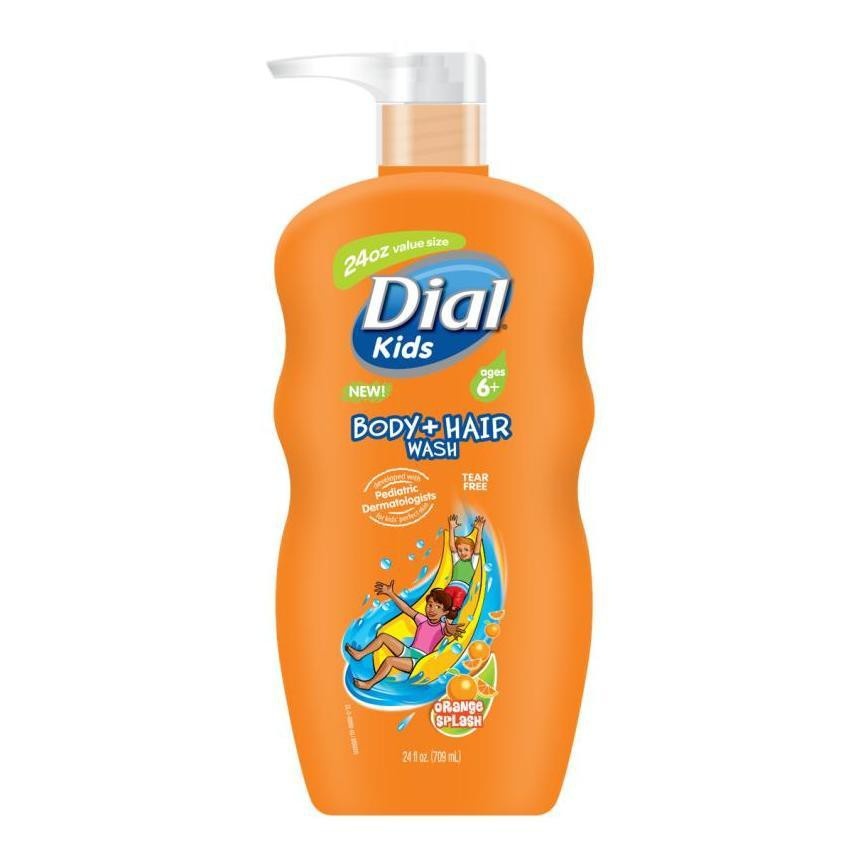 slide 1 of 1, Dial for Kids Orange Splash Body Wash, 24 fl oz