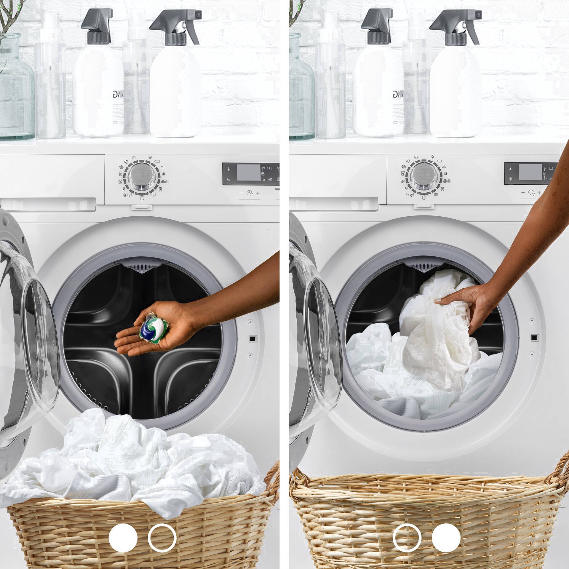 slide 76 of 90, Tide PODS laundry detergent pacs, 3-in-1 Stain Remover, Odor Fighter, Color Protector, 31 Count, HE compatible, Spring Meadow Scent, 31 ct